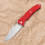 Складной нож Бизон AUS-8 G10 красный