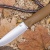Нож OtusF N690, G10 Песчаная, ножны – kydex, выпуклая линза