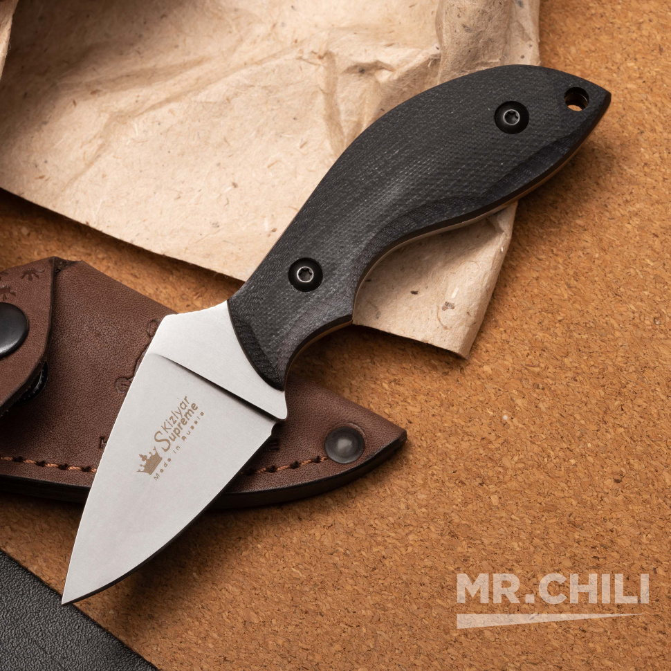 фото Туристический нож hammy sleipner stonewash g10 kizlyar supreme
