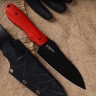 Нож "Ponomar" red/black (Brutalica) - фото