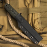 Нож NorthSF финка "Бочонок" M390, G10 черно-оливковая - фото