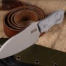 Нож "Ponomar" микарта, stonewash (Brutalica) - фото