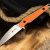Туристический нож (EDC) Vran N690 StoneWash