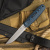 Нож NorthSF финка &quot;Бочонок&quot; M390, G10 черно-синяя