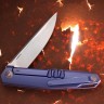 Складной нож Lance M390/Titanium (Mr.Blade) - фото