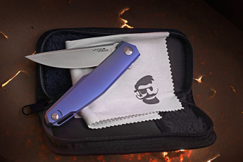 Складной нож Lance M390/Titanium (Mr.Blade)