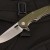 Складной нож А-01 от ТДК Green (D2, StoneWash)