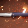 Складной нож Snob M390/Titanium (Mr.Blade) - фото