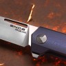 Складной нож Snob M390/Titanium (Mr.Blade) - фото