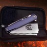 Складной нож Snob M390/Titanium (Mr.Blade) - фото