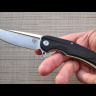 Складной нож А-01 от ТДК Orange (D2, StoneWash)