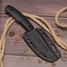 Туристический нож Asket VG10 StoneWash Kydex - фото