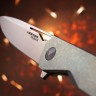 Складной нож "Keeper" M390/Titanium (Mr.Blade) - фото