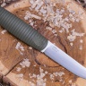 Нож NorthF финка "Бочка" CPR, G10 оливковая, ножны – kydex, выпуклая линза - фото