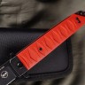 Складной нож "Badyuk-Tanto" red/black (Brutalica) - фото