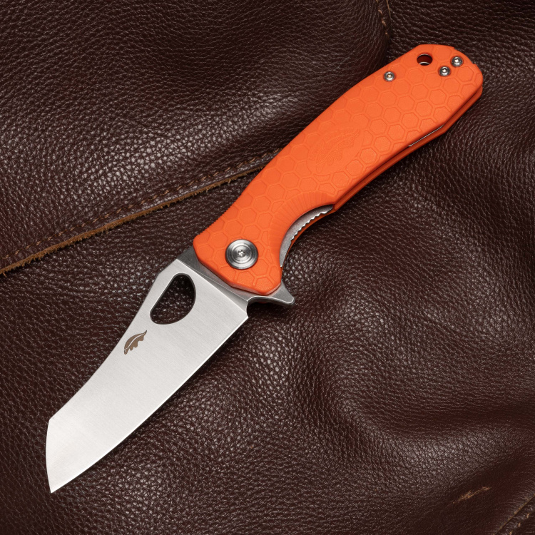 фото Нож wharncleaver m d2 orange honey badger