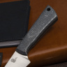 Нож POCKET N690, Микарта Джинс - фото