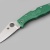 Складной нож Spyderco Endura Flat Ground Green C10FPGR