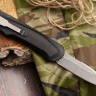 Автоматический нож Rame Blackwash, Black - фото