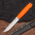 Нож NorthF финка &quot;Сучок&quot; ELMAX, G10 оранжевая, ножны – kydex, выпуклая линза 