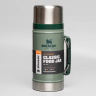 Термос для еды STANLEY Classic 0,94L (10-07937-003) темно-зелёный - фото