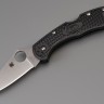 Складной нож Spyderco Delica Flat Ground Black C11FPBK - фото