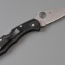 Складной нож Spyderco Delica Flat Ground Black C11FPBK - фото