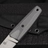 Нож TytoXS N690, G10 Серая, ножны – kydex, OWL-1301111211 - фото
