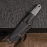 Нож TytoXS N690, G10 Серая, ножны – kydex, OWL-1301111211 - фото