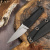 Нож TytoXS N690, G10 Черная, ножны – kydex, OWL-1301111151