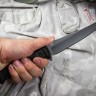 Тактический нож Croc D2 Black - фото