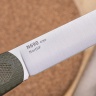 Нож NorthF финка "Сучок" N690, G10 оливковая, ножны – kydex, выпуклая линза - фото