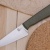 Нож PocketF N690, G10 оливковая, ножны – kydex, выпуклая линза