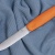 Нож NorthF финка &quot;Сучок&quot; CPR, G10 оранжевая, ножны – kydex, выпуклая линза