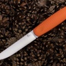 Нож NorthF финка "Сучок" N690, G10 оранжевая, ножны – kydex, выпуклая линза - фото
