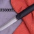 Нож NorthF финка &quot;Сучок&quot; N690, G10 черная, ножны – kydex, выпуклая линза
