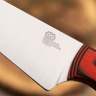 Нож POCKET N690, Black/Red - фото