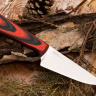 Нож POCKET N690, Black/Red - фото