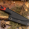 Нож POCKET N690, Black/Red - фото