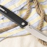 Складной нож Rapid от ТДК (D2, StoneWash, Black) - фото