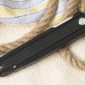 Складной нож Rapid от ТДК (D2, StoneWash, Black) - фото