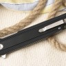 Складной нож Rapid от ТДК (D2, StoneWash, Black) - фото