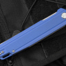 Складной нож Rapid от ТДК Blue (D2, StoneWash) - фото