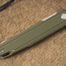 Складной нож Rapid от ТДК Green (D2, StoneWash) - фото