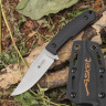 Туристический нож Asket AUS-10Co StoneWash Kydex - фото