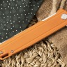 Складной нож Rapid от ТДК Orange (D2, StoneWash) - фото