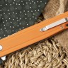 Складной нож Rapid от ТДК Orange (D2, StoneWash) - фото