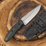 Туристичеcкий нож CityHunter Elmax Green-Black G10 Stonewash - фото