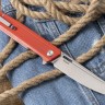 Складной нож Rapid от ТДК Red (D2, StoneWash) - фото