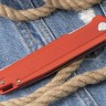 Складной нож Rapid от ТДК Red (D2, StoneWash) - фото